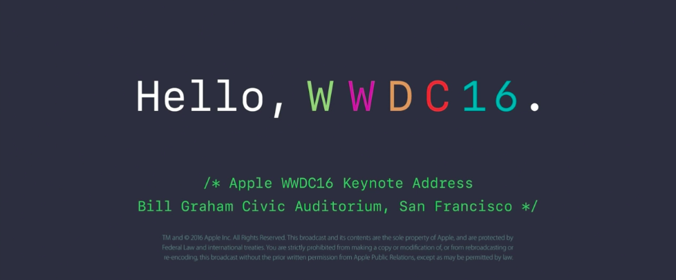 Apple Wwdc 2016雑感 圏外技術者